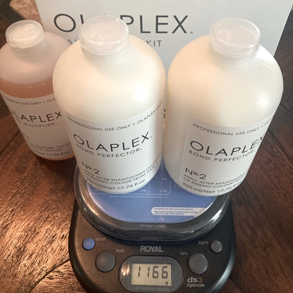 Salon Intro Kit: Brand new professional size Olaplex No.1 & No.2 (140 uses) - Picture 3 of 9